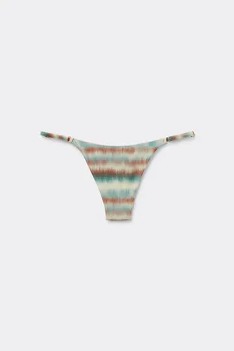 Thong Swimsuit Bottoms Glittery Tie-Dye Woman Size S/M - Calzedonia - Modalova