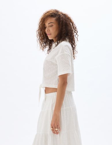 Saint-Tropez - Chemise courte blanche - celio - Modalova
