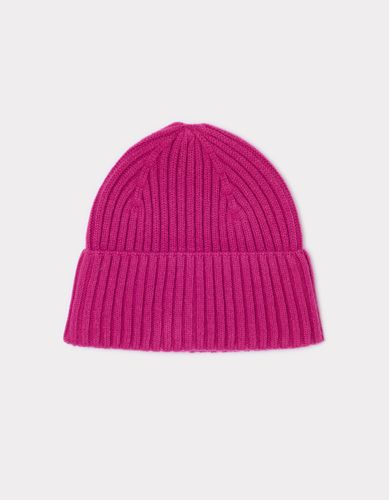 Bonnet en maille - rose fuchsia - celio - Modalova