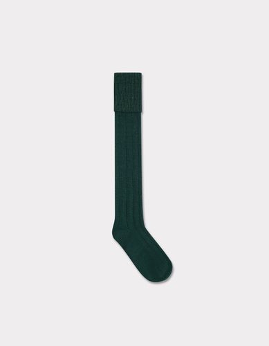 Chaussettes hautes pailletées - vert - celio - Modalova