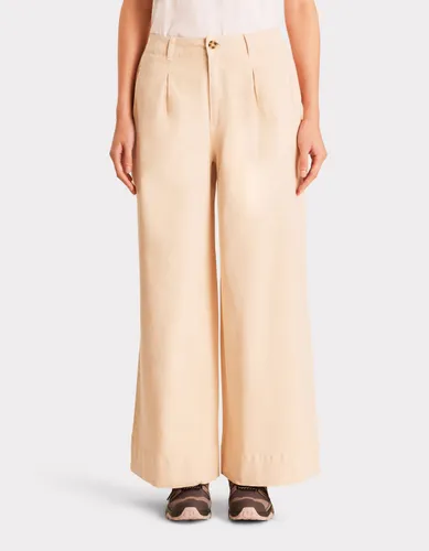 Pantalon long à pinces - beige - celio - Modalova