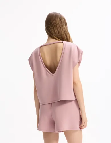 T-shirt large sans manches - rose - celio - Modalova