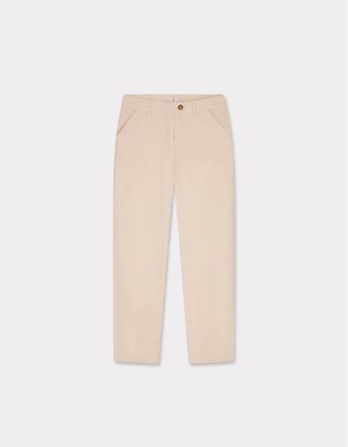 Pantalon chino - beige - celio - Modalova