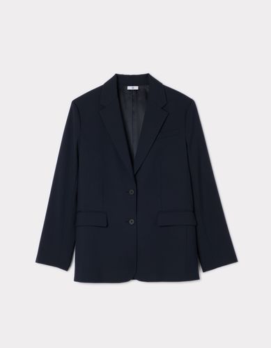 Veste blazer oversize - marine - celio - Modalova