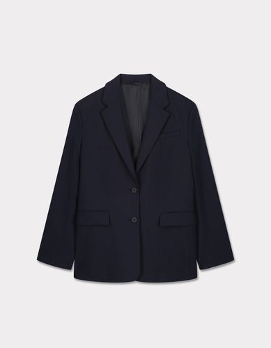 Veste blazer oversize - marine - celio - Modalova