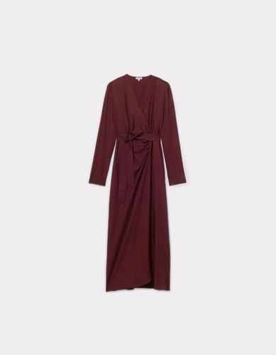 Robe style kimono - bordeaux - celio - Modalova