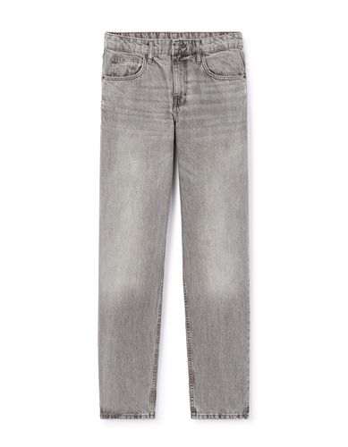 Jean loose 100% coton C75 - gris - camaieu - Modalova