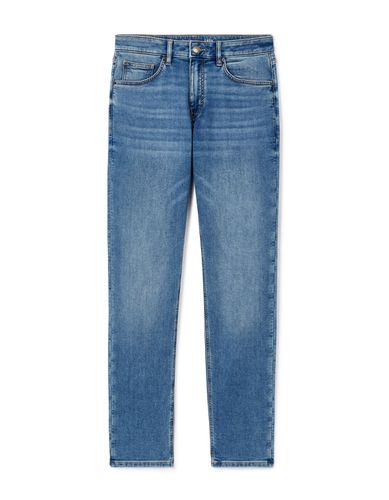 Jean straight stretch C15 3 longueurs - bleu - camaieu - Modalova