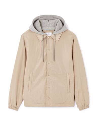 Blouson à capuche amovible - beige - camaieu - Modalova