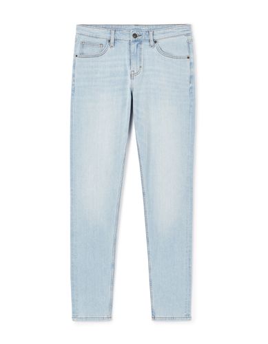 Jean skinny coton stretch C45 - bleu clair - camaieu - Modalova