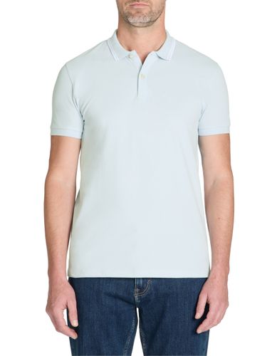Polo slim coton stretch - clair - camaieu - Modalova