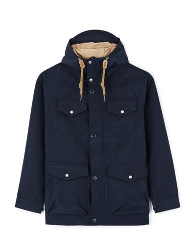 Parka à capuche - marine - camaieu - Modalova