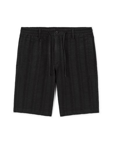 Bermuda coton slim - noir - camaieu - Modalova