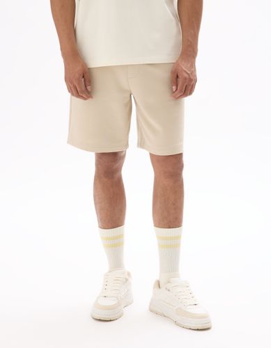 Bermuda en molleton 100% coton - sand - camaieu - Modalova