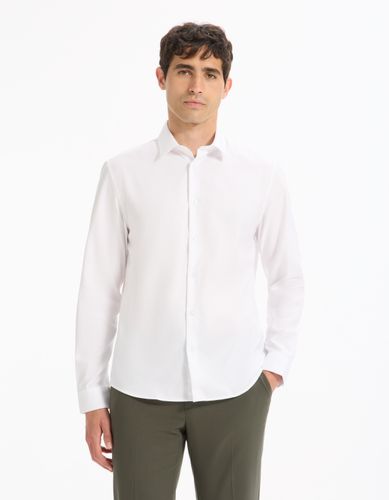 Chemise regular en oxford royal - camaieu - Modalova