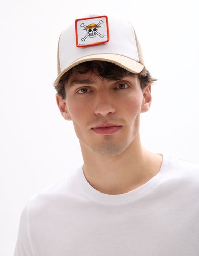 Casquette avec mesh - beige - camaieu - Modalova