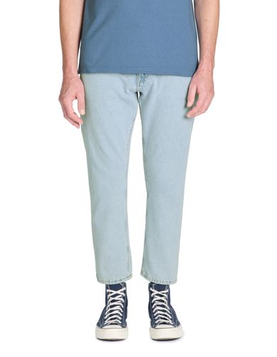 Jean relax 100% coton - bleu clair - camaieu - Modalova