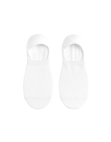 Socquettes coton - blanc - camaieu - Modalova