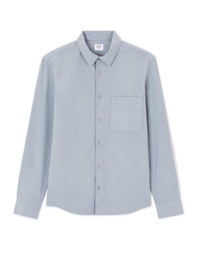 Chemise regular 100% coton - bleu - camaieu - Modalova