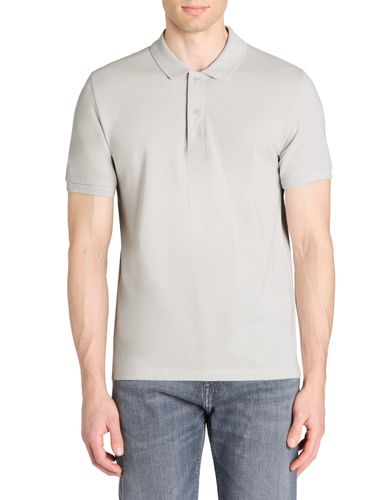 Polo piqué regular 100% coton - gris clair - camaieu - Modalova