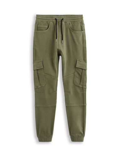 Pantalon cargo slim en coton stretch - camaieu - Modalova