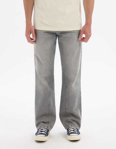 Jean coupe flare 100% Coton - gris - camaieu - Modalova