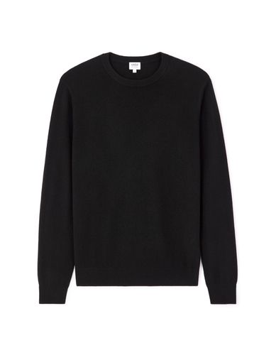 Pull 100% cachemire col rond - noir - camaieu - Modalova