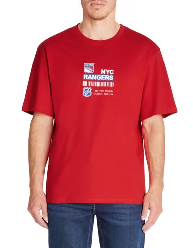 NHL - T-shirt rouge - camaieu - Modalova