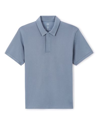 Polo piqué Coolmax - bleu - camaieu - Modalova