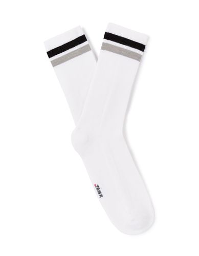 Chaussettes tige haute sport en coton stretch - camaieu - Modalova