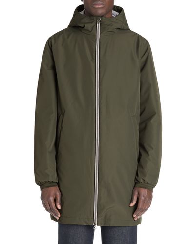 Parka capuche fixe - kaki - camaieu - Modalova
