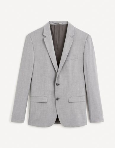 Veste de costume slim Mikro - gris - camaieu - Modalova