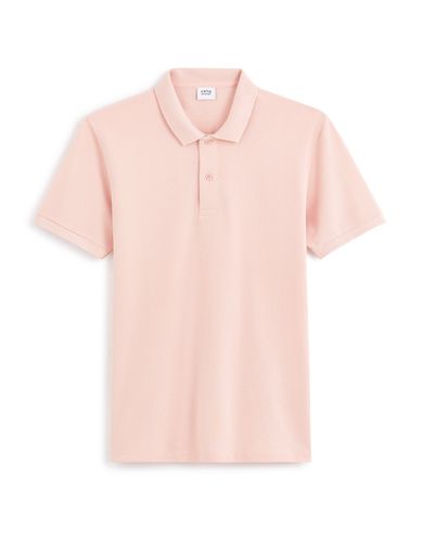 Polo piqué straight 100% coton - camaieu - Modalova