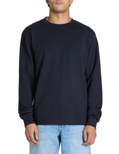 T-shirt relaxed manches longues - marine - camaieu - Modalova