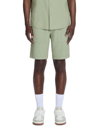 Bermuda 100% coton - vert - camaieu - Modalova