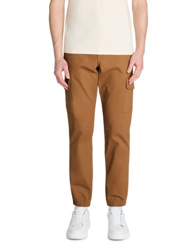 Pantalon cargo slim coton stretch - beige - camaieu - Modalova