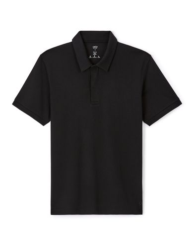 Polo piqué Coolmax - noir - camaieu - Modalova