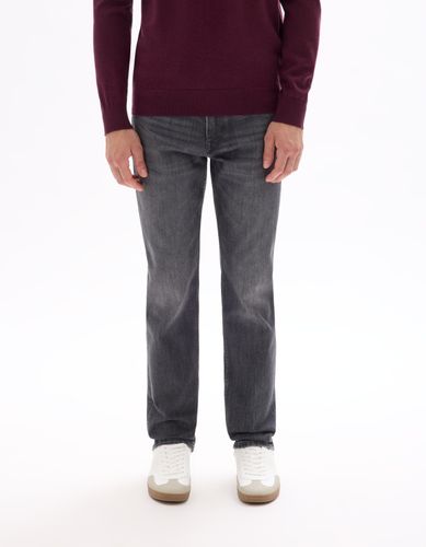 Jean C.15 straight coton stretch 3 longueurs - camaieu - Modalova