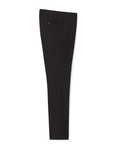 Pantalon de costume slim stretch - noir - camaieu - Modalova