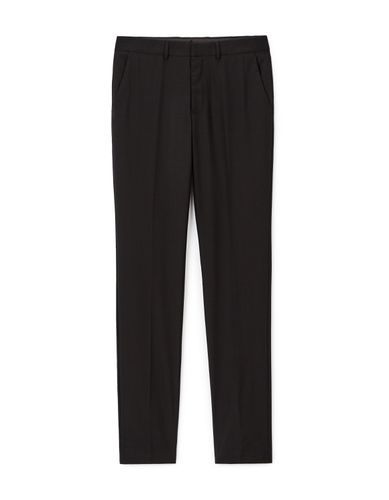 Pantalon de costume slim - noir - camaieu - Modalova