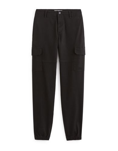 Pantalon cargo slim - noir - camaieu - Modalova