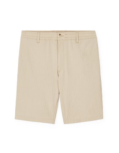 Bermuda coton stretch - taupe - camaieu - Modalova