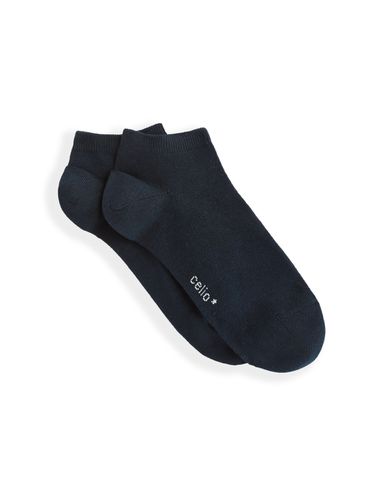 Chaussettes basses - marine - camaieu - Modalova