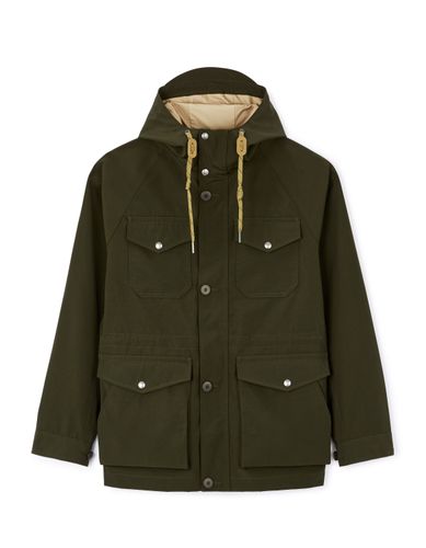 Parka à capuche - kaki - camaieu - Modalova