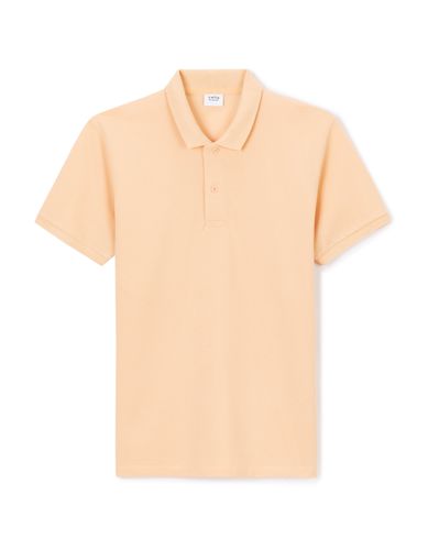 Polo piqué straight 100% coton - orange - camaieu - Modalova