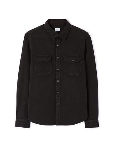 Chemise regular en jean - noir - camaieu - Modalova