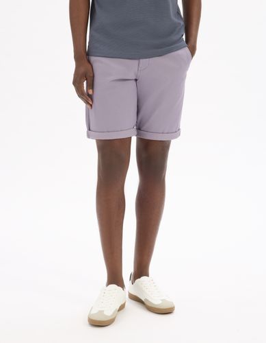 Bermuda chino en coton stretch - camaieu - Modalova