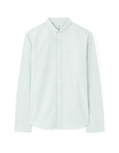 Chemise regular oxford 100% coton - vert - camaieu - Modalova