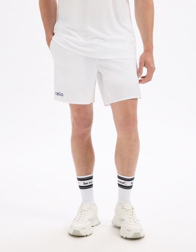 Lucas Pouille - Short blanc - camaieu - Modalova