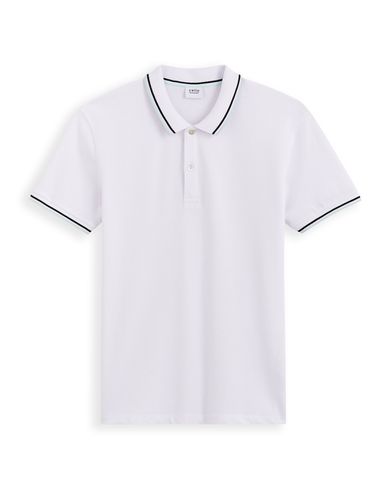 Polo piqué slim en coton stretch - camaieu - Modalova